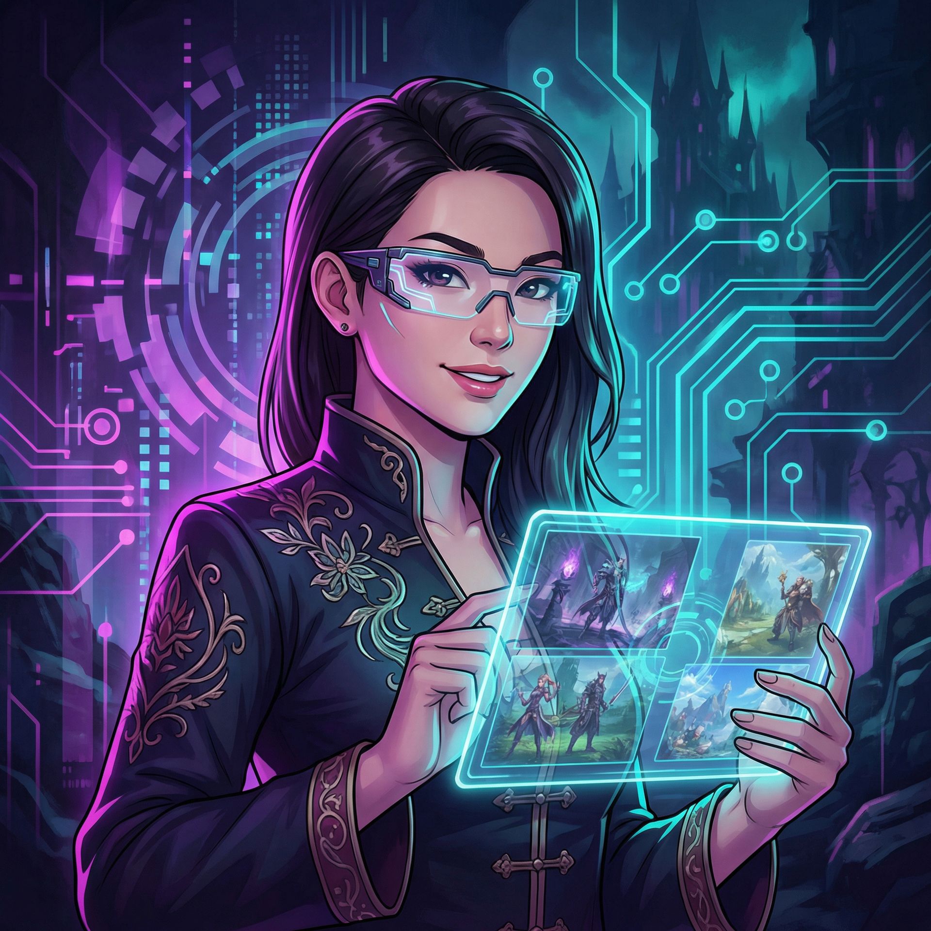 茄子视频游戏视频制片人林雪薇