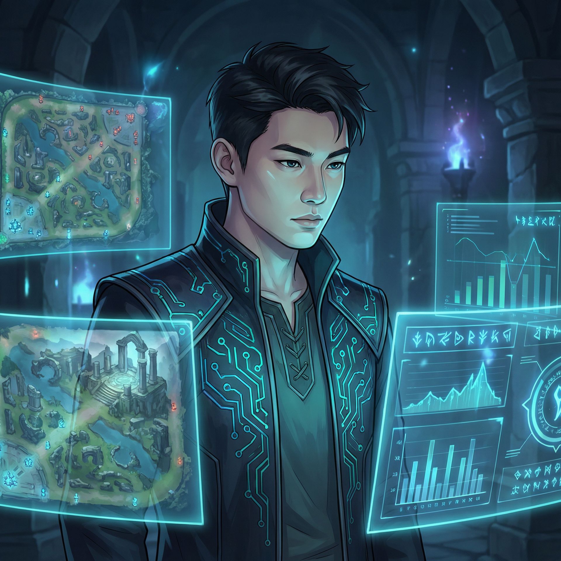 茄子视频游戏战术分析师张浩然